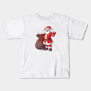 Santa's Christmas Party Kids T-Shirt